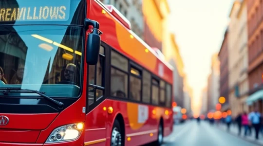 sightseeing bus for your next city tour